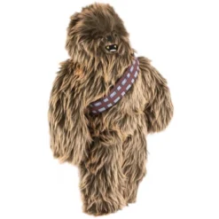 Buckle-Down Dog Toy Squeaker Plush - Star Wars Furry Chewbacca Standing Pose
