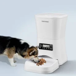 Dogness Automated Pet Feeder - 7L - White 11 Dogness Automated Pet Feeder - 7L - White -PawHut Store GUEST bb533577 3085 4483 8a57 d89ee011e25a