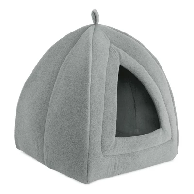 Pet Adobe Igloo Style Pet Tent For Cats, Gray 5 Pet Adobe Igloo Style Pet Tent For Cats, Gray - Image 5