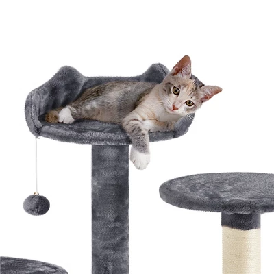 Yaheetech 70"H Cat Tree With 2 Condos For Kittens Small Cats 6 Yaheetech 70"H Cat Tree With 2 Condos For Kittens Small Cats - Image 6