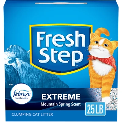 Fresh Step Extreme Scented Litter With The Power Of Febreze Clumping Cat Litter - Mountain Spring 14 Fresh Step Extreme Scented Litter With The Power Of Febreze Clumping Cat Litter - Mountain Spring - Image 14