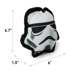 Buckle-Down Dog Toy Ballistic Squeaker - Star Wars Stormtrooper Head -PawHut Store GUEST bdada0ec ef7e 40e5 b7d7 3aeefdeef2ae