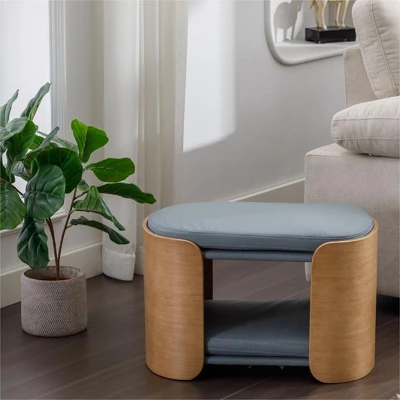 Dune Double Lift Medium Size Scratch Resistant PU Cushion Cat Scratch Beds With Solid Wood Frame Cat Bed Pet Sofa-Maison Boucle 4 Dune Double Lift Medium Size Scratch Resistant PU Cushion Cat Scratch Beds With Solid Wood Frame Cat Bed Pet Sofa-Maison Boucle - Image 4