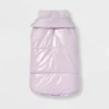 Shiny Dog Puffer Vest - Purple - Boots & Barkley™