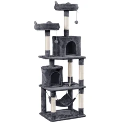 Yaheetech 70.5" H Multi Level Cat Tower Kitten Condo -PawHut Store GUEST bf1248a6 e0e1 41e2 8fd2 6b7c8c7b61fa