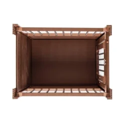 New Age EcoFLEX Habitat 'N' Home Stainless Steel Dog Crate - Brown - Small 21 New Age EcoFLEX Habitat 'N' Home Stainless Steel Dog Crate - Brown - Small -PawHut Store GUEST c00d6e47 c810 4430 932c 025636043112