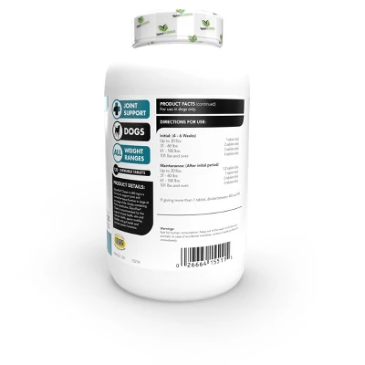 VetriScience GlycoFlex Classic Hip & Joint Support Supplement For Dogs 600 Mg, 120 Capsules 2 VetriScience GlycoFlex Classic Hip & Joint Support Supplement For Dogs 600 Mg, 120 Capsules - Image 2