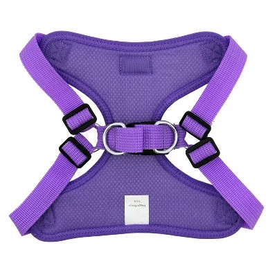 Doggie Design Wrap And Snap Choke Free Dog Harness - Paisley Purple 2 Doggie Design Wrap And Snap Choke Free Dog Harness - Paisley Purple - Image 2