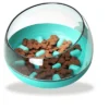 ANYPET Slow Feeder Bowl For Small Medium Dogs Cats, No-Spill Large Capacity Interactive Feeder