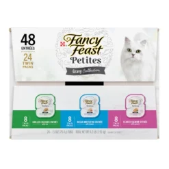 Fancy Feast Petites Gravy Collection Gourmet In Salmon, Chicken And Fish Wet Cat Food Variety Pack - 2.8oz/24ct 8 Fancy Feast Petites Gravy Collection Gourmet In Salmon, Chicken And Fish Wet Cat Food Variety Pack - 2.8oz/24ct -PawHut Store GUEST c2ffb243 68fe 4755 b11f 03d7cedee814