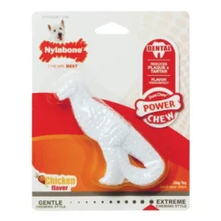 Nylabone Dinosaur Dental Dog Chew Chicken Flavor -PawHut Store GUEST c3c3b748 0210 40ca a8f7 c0c6019cac9c