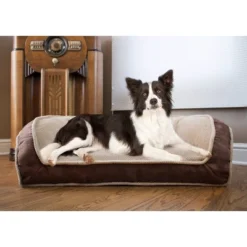 Arlee Home Fashions Deep Seated Lounger Sofa And Couch Style Charcoal Dog Bed - 40x25 -PawHut Store GUEST c5deb024 7119 4d2b a08f f08f90951dd7