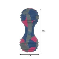 American Pet Supplies 5-Inch Eco-Friendly & Sustainable Natural Rubber Dumbbell Dog Toy