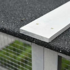 PawHut Large Wooden Outdoor Cat House Catio Enclosure, Kitten Cage With Weather Protection, Cat Patio With 6 Platforms - 71"L -PawHut Store GUEST c70662c0 dafc 421e a57f abcf50cfd33e