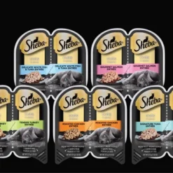 Sheba Perfect Portions Cuts In Gravy Salmon & Sustainable Tuna Premium Wet Cat Food Salmon & Tuna Entrée - 2.6oz/12ct Variety Pack -PawHut Store GUEST c76f2144 0941 4a72 9d82 fb83e598307b 1