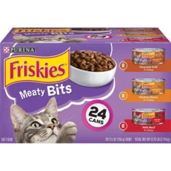 Purina Friskies Meaty Bits Gourmet Grill, Chicken & Beef Wet Cat Food -PawHut Store GUEST c811d511 5b70 411f 92b4 16b33a7a1835