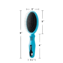 BOSHEL Dog Hair Brush & Pet Hair Remover – 2-In-1 Dog Grooming Brush With Safety Rounded Pins + Dog Hair Remover, Cleans The Hairy Mass -PawHut Store GUEST ca57542e c37e 4985 8d41 fe6c00d42c7b