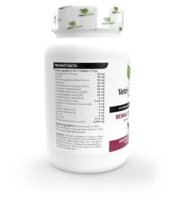 VetriScience Renal Essentials, Kidney Health For Cats, Fish Flavor, 60 Chewable Tablets