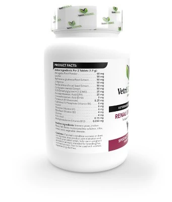 VetriScience Renal Essentials, Kidney Health For Cats, Fish Flavor, 60 Chewable Tablets 1 VetriScience Renal Essentials, Kidney Health For Cats, Fish Flavor, 60 Chewable Tablets