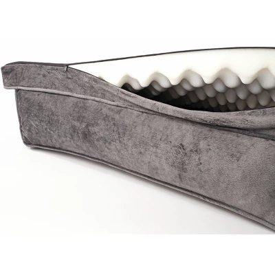 Precious Tails Modern Sofa Cat And Dog Bed - L - Gray 4 Precious Tails Modern Sofa Cat And Dog Bed - L - Gray - Image 4