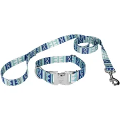 Country Brook Petz Premium Snowy Pines Dog Collar And Leash -PawHut Store GUEST cab12b81 58b6 4e99 ade7 8093bc747d7a