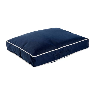 Winn + Willow Sadie Reversible Dog And Cat Bed - Navy And White Stripe 3 Winn + Willow Sadie Reversible Dog And Cat Bed - Navy And White Stripe - Image 3