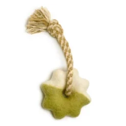 AWOO Felt Wheely Good Time Rope Dog Toy - 2" -PawHut Store GUEST cb534186 2dcc 418f 8a5e 8e20859c4acd