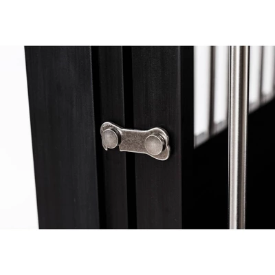 New Age Pet EcoFLEX Habitat 'N' Home Stainless Steel Dog Crate 3 New Age Pet EcoFLEX Habitat 'N' Home Stainless Steel Dog Crate - Image 3