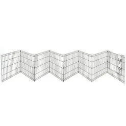 Pet Adobe 8 Panel Folding Metal Playpen With Door -PawHut Store GUEST cce11561 32c1 40a5 b183 2125dbab4197