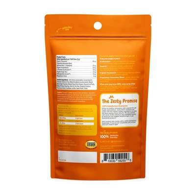 Zesty Paws Advanced Calming Puppy Vitamin And Supplement Bites - Turkey - 60ct 1 Zesty Paws Advanced Calming Puppy Vitamin And Supplement Bites - Turkey - 60ct