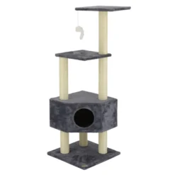 Go Pet Club 51" Classic Cat Tree Furniture With Sisal Covered Posts F32 7 Go Pet Club 51" Classic Cat Tree Furniture With Sisal Covered Posts F32 -PawHut Store GUEST d081c1bd 28c0 40d9 9db6 71ec11610589