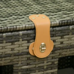 PawHut Rattan Cat Bed With Removable Divider, Double-Room Wicker Cat Beds For Indoor Cats, Pet Furniture For 2 Cats, Cushions, Outdoor Indoor, Gray 8 PawHut Rattan Cat Bed With Removable Divider, Double-Room Wicker Cat Beds For Indoor Cats, Pet Furniture For 2 Cats, Cushions, Outdoor Indoor, Gray -PawHut Store GUEST d107b68b dbde 40a9 b4fa d6fc9792ce67