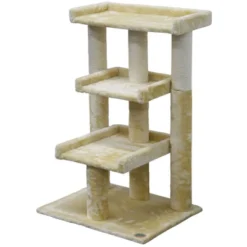 Go Pet Club 35" Classic Cat Tree Steps With Sisal Covered Posts F101