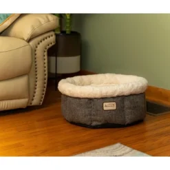 Armarkat Cozy Cat Bed In Beige And Gray C105HHS/MB -PawHut Store GUEST d1bb758a 310e 44c2 8dab d445595eda50