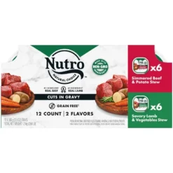Nutro Grain Free Cuts In Gravy Adult Wet Dog Food - 3.5oz/12ct -PawHut Store GUEST d334f067 a033 41bf a8b0 62fc3b419fd6