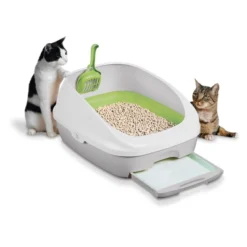 Purina Tidy Cats Litter Box System BREEZE System Starter Kit Litter Box Litter Pellets & Pads - 7.9lbs -PawHut Store GUEST d4643431 a0a3 49cd b14e b58b933f6ca0