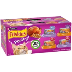 Purina Friskies Shreds, Meaty Bits & Prime Filets With Chicken, Turkey And Cheese Flavor Wet Cat Food - 5.5oz/32ct Variety Pack 8 Purina Friskies Shreds, Meaty Bits & Prime Filets With Chicken, Turkey And Cheese Flavor Wet Cat Food - 5.5oz/32ct Variety Pack -PawHut Store GUEST d4deb25d 728c 4cd7 afde ce24dea22ae3