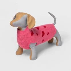Dog And Cat Sweater - Pink/Red - Boots & Barkley™ -PawHut Store GUEST d5bc3e08 46bd 4172 9381 a68ac2538fd1