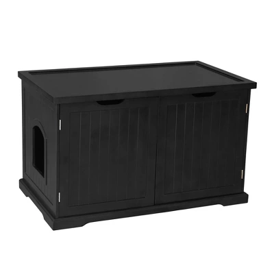 Merry Products Decorative Bench With Enclosed Cat Litter Washroom Box 7 Merry Products Decorative Bench With Enclosed Cat Litter Washroom Box - Image 7