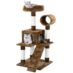 Go Pet Club 50" Cat Tree Condo With Sisal Covered Posts F75 -PawHut Store GUEST d9effaa0 3124 416d b28d 62e45ac0c558