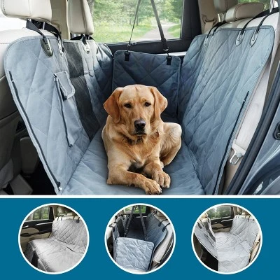 PAWBEE Dog Car Seat Covers - Nonslip Scratchproof Dog Car Seat Cover For Pets - Waterproof Pet Hammock With Front Mesh Window For Car, SUV, Truck 3 PAWBEE Dog Car Seat Covers - Nonslip Scratchproof Dog Car Seat Cover For Pets - Waterproof Pet Hammock With Front Mesh Window For Car, SUV, Truck - Image 3