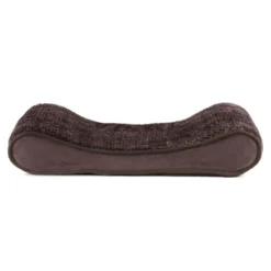 FurHaven Minky Plush & Velvet Luxe Lounger Orthopedic Dog Bed