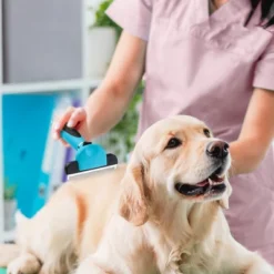 BOSHEL Deshedding Dog Brush – Upgraded Easy Clean Dog Grooming Brush Reduces Shedding Up To 95% - Deshedding Tool For Pets Of Long & Short Hair Pet 12 BOSHEL Deshedding Dog Brush – Upgraded Easy Clean Dog Grooming Brush Reduces Shedding Up To 95% - Deshedding Tool For Pets Of Long & Short Hair Pet -PawHut Store GUEST df4ebfd8 20fb 497a a5a7 5ffe3a0959db