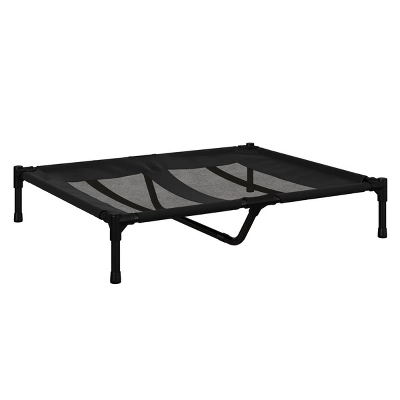 Elevated Dog Bed - 36x30-Inch Portable Pet Bed With Non-Slip Feet - Indoor/Outdoor Dog Cot Or Puppy Bed For Pets Up To 80lbs By PETMAKER (Black) 5 Elevated Dog Bed - 36x30-Inch Portable Pet Bed With Non-Slip Feet - Indoor/Outdoor Dog Cot Or Puppy Bed For Pets Up To 80lbs By PETMAKER (Black) - Image 5