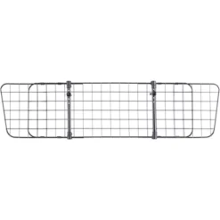 PawsMark Adjustable Pet Barrier Gate For SUV's, Cars Vans And Vehicles Safety Car Divider For Dogs Pets, Wire Mesh Universal Fit