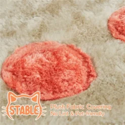 Yaheetech 57.5" Tall Cat Paw-Shaped Play Tower With Natural Sisal, Beige -PawHut Store GUEST e1609eac 662e 48e0 b065 5b9ec6978ac2