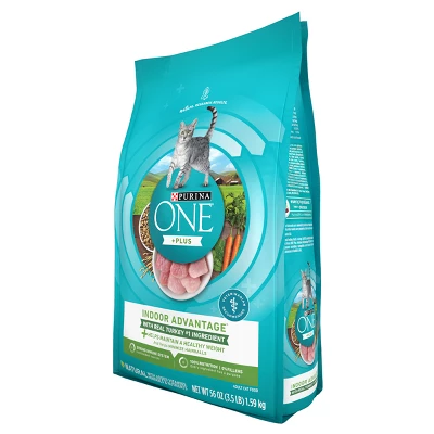 Purina ONE Indoor Advantage Adult Premium Turkey Flavor Dry Cat Food 5 Purina ONE Indoor Advantage Adult Premium Turkey Flavor Dry Cat Food - Image 5
