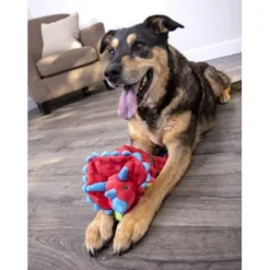 GoDog Dinos Frills Squeaker Plush Pet Toy For Dogs & Puppies, Soft & Durable, Tough & Chew Resistant, Reinforced Seams -PawHut Store GUEST e1bee12f c585 4f65 9025 719c6daf843d