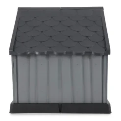 Ram Quality Products Outdoor Pet House Large Waterproof Dog Kennel Shelter, Gray -PawHut Store GUEST e2691ed0 314b 43e6 8b0c 05af294d57f4