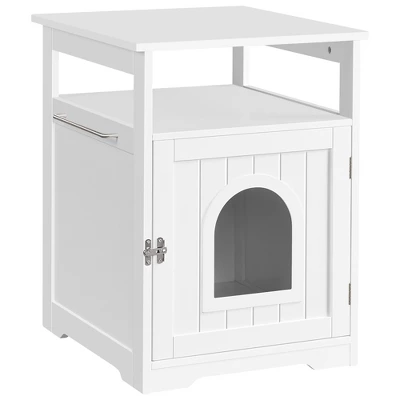 Yaheetech Decorative Cat Litter Box Enclosure 5 Yaheetech Decorative Cat Litter Box Enclosure - Image 5